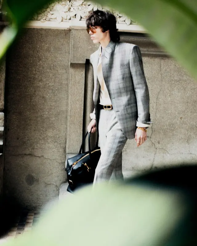 SILK TWILL SLIM FIT SHIRT online